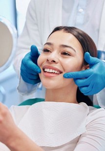 a patient receiving dental care from a dentist near Tyler